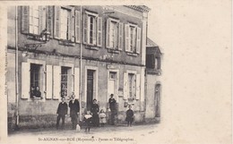 SAINT-AIGNAN-sur-ROË - Postes Et Télégraphes - Belle Animation - Saint Aignan Sur Roe