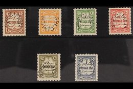 POSTAGE DUE 1929 Complete Set Perf "SPECIMEN", SG D189s/94s, Very Fine Mint. (6 Stamps) For More Images, Please Visit Ht - Jordanie