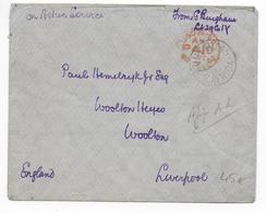 SOUTH AFRICA - GUERRE Des BOERS - 1902 - ENVELOPPE OBLITERATION ARMY PO 45 S.AFRICA => LIVERPOOL (ENG - Zonder Classificatie