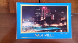 Nashville Vue Du Ciel De Nuit - Nashville