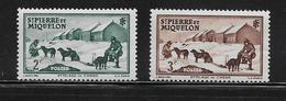SAINT PIERRE ET MIQUELON  ( SPM - 5 )   1938  N° YVERT ET TELLIER  N° 167/168  N** - Unused Stamps