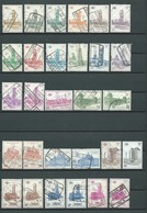 België Spoorwegzegels - Verschillende Locomotieven Tussen De Jaren 1953 - 1968 - Railway Parcel Stamps - Used Lot º - Altri & Non Classificati