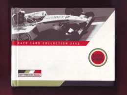 Race  Card Collection 2003, Auto F1 World Championship , Circuits' History, Winners, Photos, Maps English Language - Sport