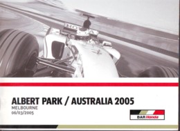 Albert Park Australia 2005, Auto F1 World Championship , Previous Race Results, Photos, English Language - Deportes
