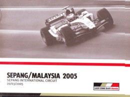 Sepang Malaysia 2005, Auto F1 World Championship , Previous Race Results, Photos, English Language - Sport