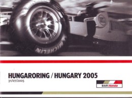 Hungaroring Hungary 2005, Auto F1 World Championship , Previous Race Results, Photos, English Language - Sport