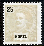 !										■■■■■ds■■ Horta 1897 AF#13* King Carlos Mouchon 2,5 Réis (x9558) - Horta