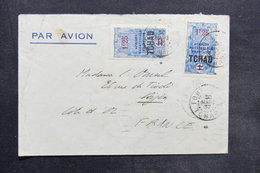 TCHAD - Enveloppe De Fort Lamy Pour Dijon En 1937, Affranchissement Plaisant - L 35288 - Lettres & Documents