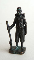 FIGURINE KINDER  METAL NORDISTE 4 1861 SOLDAT CONFEDERE 80's Bruni- KRIEGER NORDSTAATEN UNIONIST 4 (2) - Metallfiguren