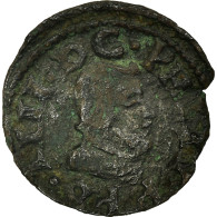 Monnaie, Espagne, Philippe IV, 2 Maravedis, 1663, Madrid, TB+, Cuivre, KM:175 - First Minting