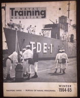 American US Army Naval Training Bulletin Winter 1964-1965 - Naval Institute - US-Force