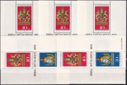 DEUTSCHLAND 1973 Mi-Nr. Block 9 5 Stück ** MNH - 1959-1980