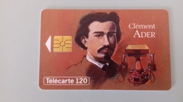 TELECARTE F 392 988 - ADER FIGURES TELECOM 6 - 120 Unités 