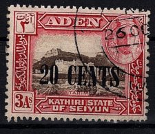 Aden - Kathiri State Of Seiyun, 1951, SG 23, Used - Somaliland (Protectorate ...-1959)