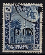 Aden - Kathiri State Of Seiyun, 1951, SG 22, Used - Somalilandia (Protectorado ...-1959)