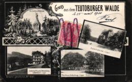 Detmold / Teutoburger Waldk, Mehrbild-AK, 1910 - Detmold