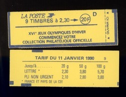 France : Carnet   Yv  2614 C8   ** Conf 9 - Modernes : 1959-...