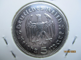 5 Reichmark 1936 D - 5 Reichsmark