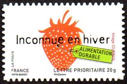 France Autoadhésif ** N°  192 Ou 4214 - Alimentation Durable - Inconnue En Hiver - Fraise - Ungebraucht