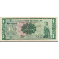 Billet, Paraguay, 1 Guarani, 1963, Undated (1963), KM:193b, TTB - Paraguay