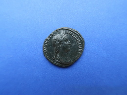 Sabine   (128 - 136) AD   -   AE Duponius  7,12 Gr.   -   ROME  -  BMC 539,1896  -   R1 - Die Antoninische Dynastie (96 / 192)