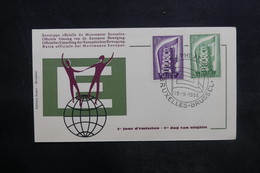 BELGIQUE - Enveloppe FDC En 1956 - Europa - L 36394 - 1951-1960