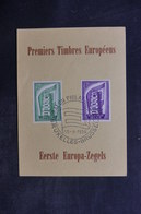 BELGIQUE - Carte FDC En 1956 - Europa - L 36395 - 1951-1960