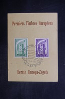 BELGIQUE - Carte FDC En 1956 - Europa - L 36396 - 1951-1960