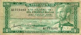 ETHIOPIA 1 DOLLAR 1966 P-25 - Ethiopië