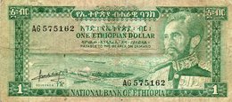 ETHIOPIA 1 DOLLAR 1966 P-25 - Aethiopien