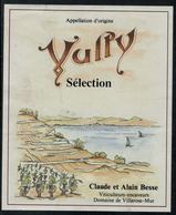 Etiquette De Vin // Vully , Sélection, Claude Et Alain Besse, Domaine De Villarose-Mur - Professions
