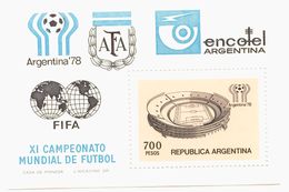 ARGENTINA 1978, Worldcup Football S.G. M/S 1590, Superb U/M Never Hinged - 1978 – Argentina