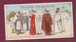 250619B - CHROMO CHOCOLAT AIGUEBELLE -  Père Blancs En Algérie Mr Lavigerie Visitant Les Kabyles - Aiguebelle