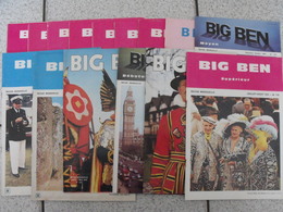 15 Revues Big Ben, English-French Magazine. Revue Pédagogique1974-1984 - Pedagogía