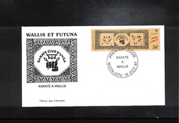 Wallis Et Futuna 1997 Karate Interesting Cover FDC - Unclassified