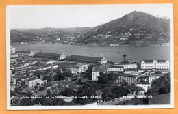 Vitoria Brazil Old Real Photo Postcard - Vitória