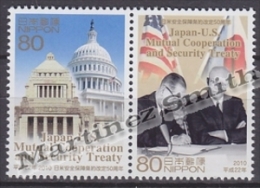 Japan - Japon 2010 Yvert 5139-40, 50th Aniv. Japan-US Mutual Cooperation & Security Treaty - MNH - Nuovi