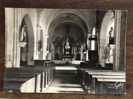 COURSON LES CARRIERES - Yonne 89 - L'intérieur De L'église - Courson-les-Carrières