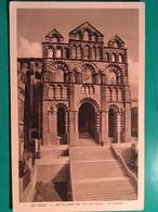 Cpa Le Puy, Notre Dame Du Puy, La Façade, Série Art Roman, édition Braun & Cie, Non écrite - Le Puy En Velay