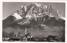 LERMOOS Blick Auf Die Zugspitze - Ca.1935, Hrsg.: Alpiner Kunstverlag Hans Huber Garmisch-Partenkirchen, Gute Erhaltung - Lermoos