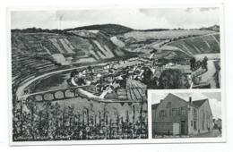 CPSM LUFTKURORT LANGSUR A.D. SAUER, GESAMTANSICHT ( NACH ELNEM GEMÄLDE ), ZUM DEUTSCHEN HAUS, ALLEMAGNE - Trier