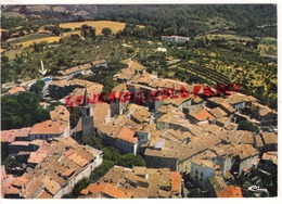 83 - BARGEMON - VUE GENERALE AERIENNE - 1975-VAR - Bargemon