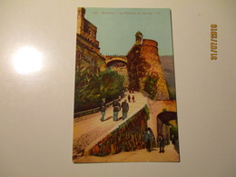 MONACO MONTE CARLO LA MONTEE DU PALAIS  OLD POSTCARD   ,0 - Hotels