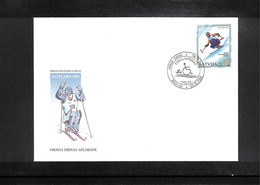 Latvia 200 Paralympic Games Salt Lake City Interesting Cover - Winter 2002: Salt Lake City - Paralympic