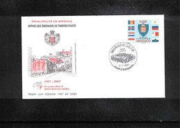 Monaco 2007 Games Of Small Countries Interesting Cover - Lettres & Documents