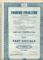 Fonderie-Emaillerie SA - D - F