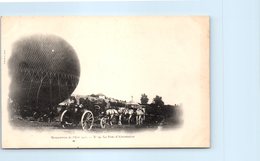 TRANSPORTs - AVIATION - Manoeuvre De L'EST 1901 N° 19 - Le Parc D'Aérostation - Zeppeline