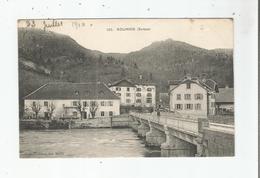 GOUMOIS (SUISSE) 525  (HABITATIONS ET PONT) 1910 - Goumois