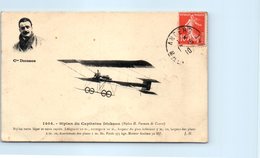 TRANSPORTS - AVIATION - Biplan Du Capitaine DICKSON - Aviateurs