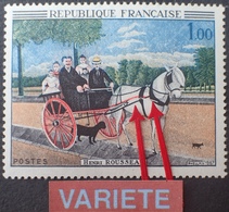 R1591/336 - 1967 - ROUSSEAU - N°1517 NEUF** - VARIETE ➤➤➤ Rouge Décalé Vers Le Haut - Neufs